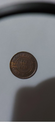 Vendo Moeda De 40 Réis De 1900.