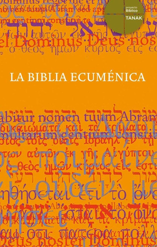 Libro  La Biblia Ecúmenica