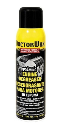 Doctorwax Spray Desengrasante De Motor Espuma 18 Oz. (510 G)