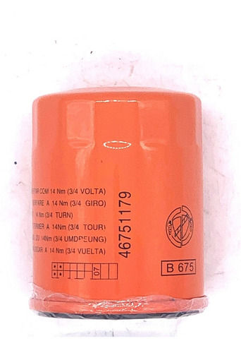 Imagen 2 de 2 de Filtro Aceite Motor Fiat Palio Siena Fire