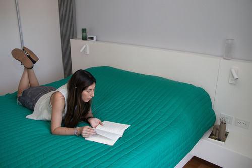 Cubrecama Cover Colcha Liso Matelaseado 2 1/2 Plazas