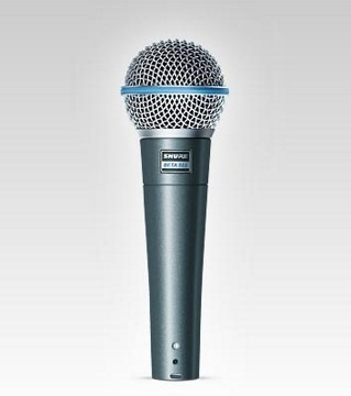 Shure Beta 58a Supercardioid Dynamic Microfone Vocal