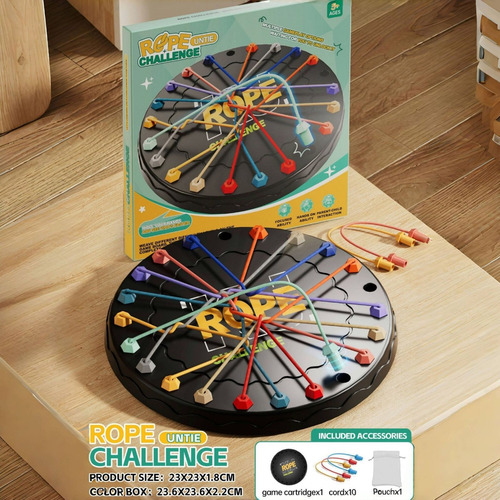 Juego De Cuerdas Para Niños Que Estimula La Inteligencia Y L