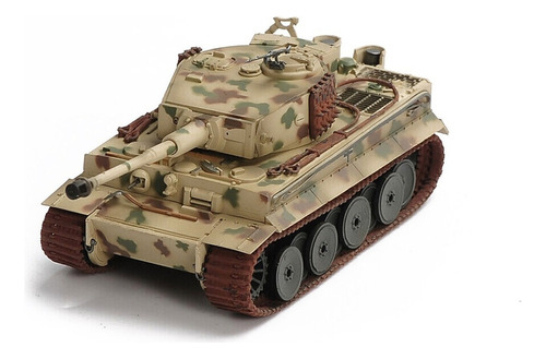 1/72 Segunda Guerra Mundial Tanque Tiger Tank 1944 Camo Mili