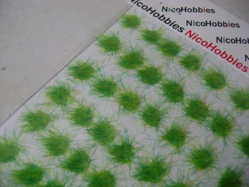 Imagen 2 de 10 de Nico Blister C/matas Verde Claro De 10 Mm (70 U) H0 (pmf 02)