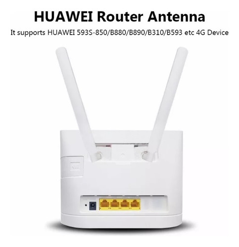 Antena Router B310 B612 B315 Etc 4g 3g Sma Macho 6 Dbi