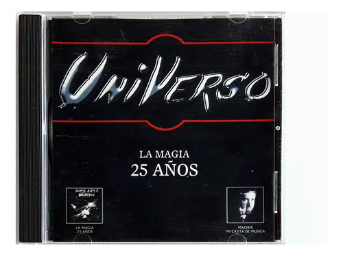 Cd Grupo Vocal Universo La Magia 25 Años  Maorik  Oka (Reacondicionado)