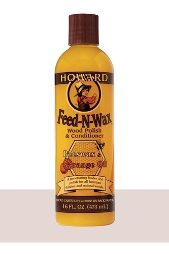 Pulitura Para Madera A Base De Miel De Abejas Howard 473ml