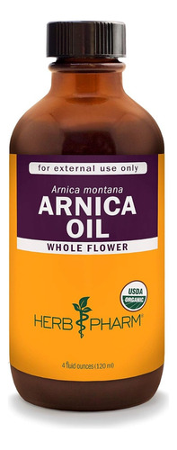 Herb Pharm Aceite Orgánico Árnica Uso Externo 30ml