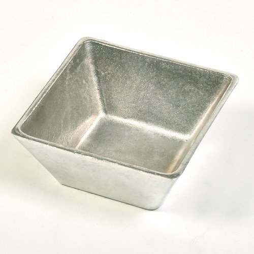 Bowl Cuadrado Aluminio Mediano - La Vaca Tuerta
