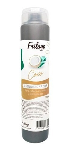 Imagen 3 de 4 de Shampoo + Acondicionador Coco Frilayp X370ml.