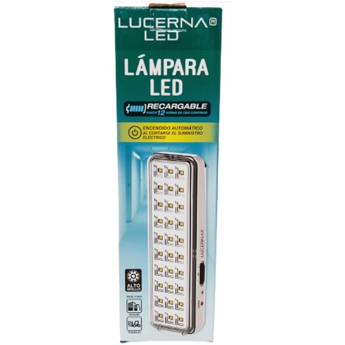 Lámpara De Emergencia  30led 12h Lucerna L6630