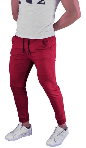 Pants Tipo Jogger Deportivo Skinny Colores Fit Envío Gratis