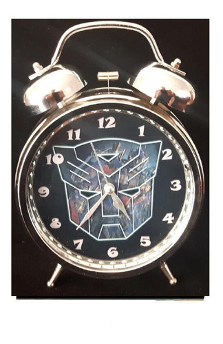 Reloj Despertador Transformers Autobot Optimus Prime