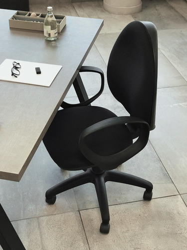 Imagen 2 de 10 de Silla Oficina Escritorio Pc Trabajo C/ruedas Envío Gratis