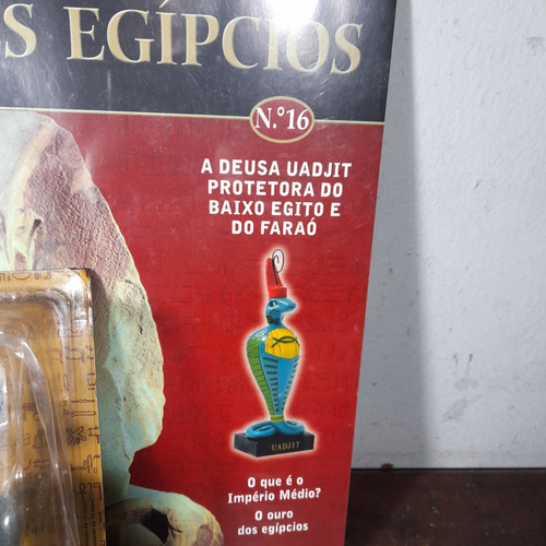Imagem 4 de 5 de Misterios Dos Deuses Egípcios Salvat N 16 Uadjit Lacrado