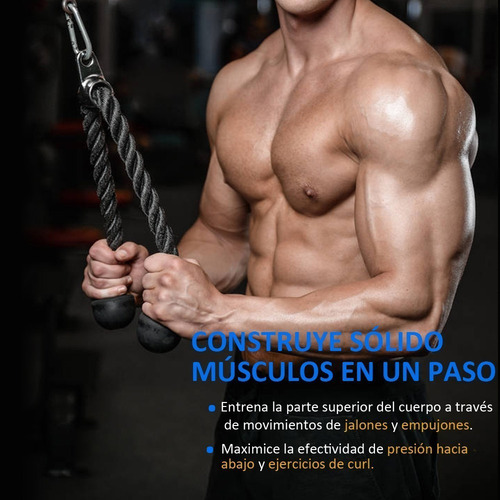 G Grip Tricep Polea De Cuerda Crossfit Gym Pulldown Polea T