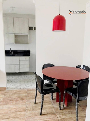 Imagem 1 de 22 de Apartamento Com 2 Dormitórios À Venda, 45 M² Por R$ 260.000,00 - Jardim Utinga - Santo André/sp - Ap3185