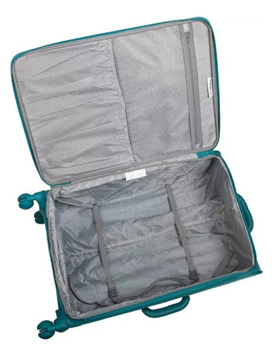 Maleta De Viaje De Tela Para Equipaje Ch 8 Ruedas 360 Grados