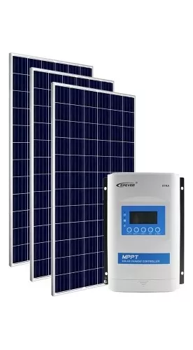 Kit Gerador Solar p/ Bomba de 1 CV Trifásica 220V - até 2.800Wp