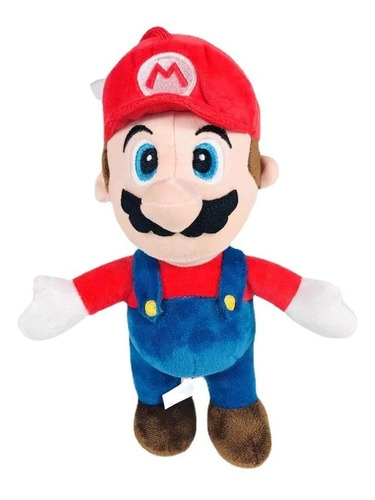 Peluche De Mario Bross De 25 Cm