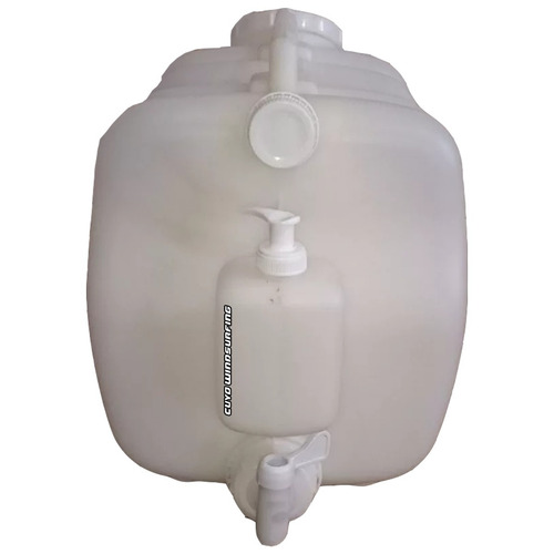 Imagen 2 de 4 de Tanque Bidon 25 Litros Con Canilla Y Jabonera Ideal Camping