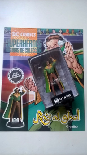 Figura Ras Al Ghul Resina De Acero Coleccion Dc Comics