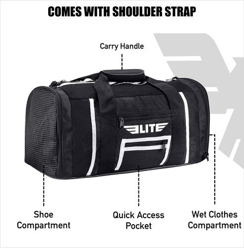 Bolsa De Lona Para Gimnasio Boxeo Mma Jiu Jitsu Atlético Color