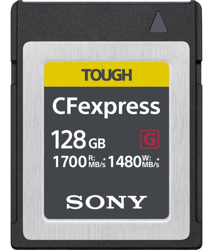 Cartão De Memória Cfexpress 128gb Sony Tough Type B Pcie 3.0