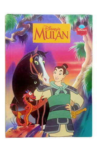 Libro Cuento Mulan. En Ingles. Disney. Tapa Dura.