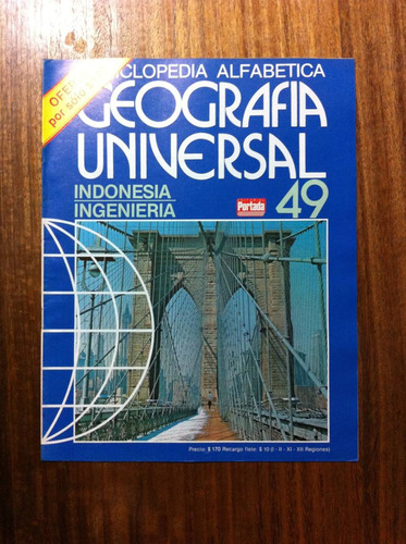 Enciclopedia Alfabetica Geografia Universal Fasciculo Nº49