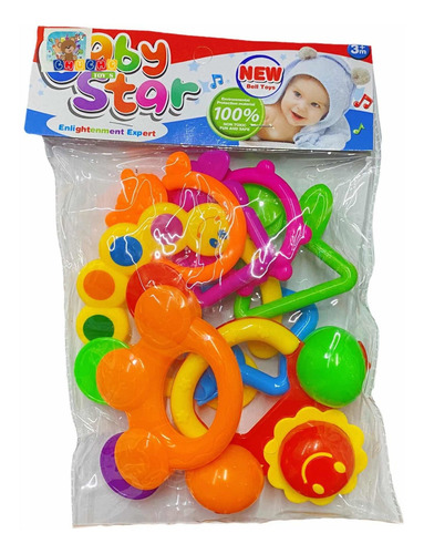 Juego De Sonaja Para Bebé Sonajeros 8pz