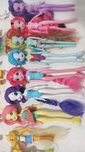 My Little Pony Ecuestria Girl Lote (Usado)