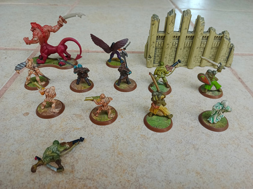 Set Figuras Miniatura Heroscape Juego De Mesa (Usado)