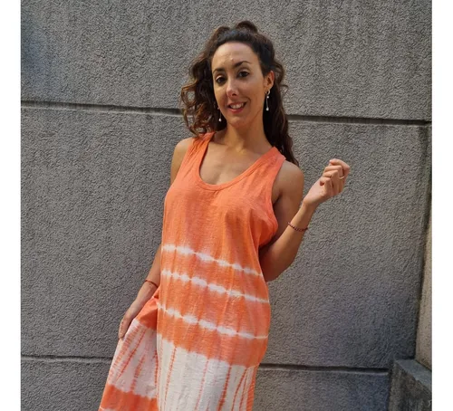 Vestido musculosa largo sales