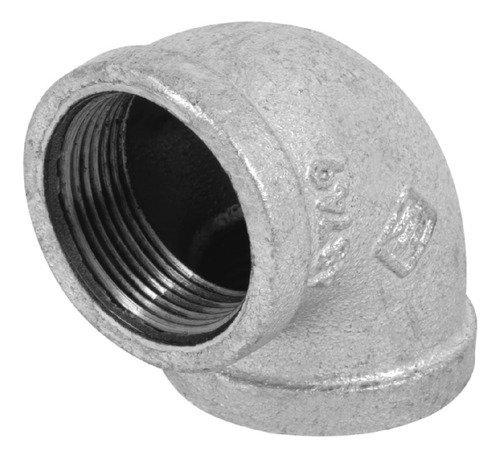 Codo 90° Acero Galvanizado De 1-1/4 , Foset 48749