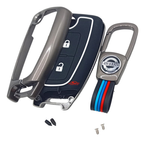 Capa De Chaveiro De Zinco 2b Para Nissan Np 300 Frontier