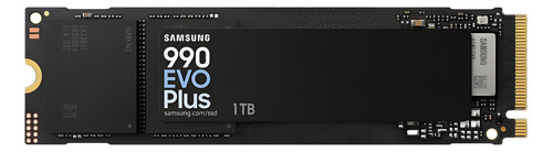 Disco Solido Ssd Samsung 1tb 990 Evo Plus Nvme Pcie 5.0 M.2 Color Negro