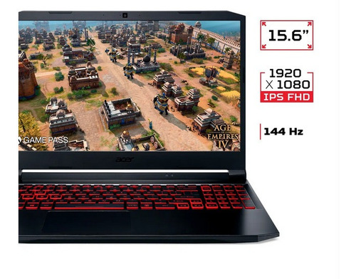 Notebook Gamer Acer Nitro 5 An515-45-r0m5 8gb 512gb Rtx 3050