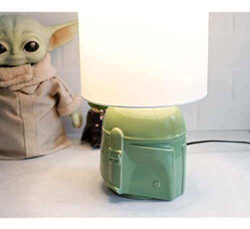 Ukonic Star Wars Boba Fett Helmet Lámpara De Mesa | Lámpara