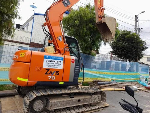 Retroexcavadora Hitachi Zx70-3 2013 Japonesa