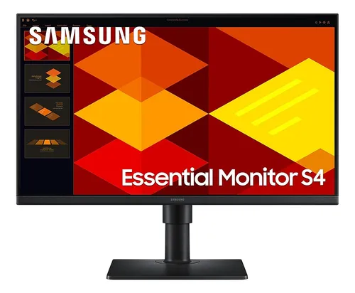 Monitor Samsung 24 Pulgadas Pívot Fhd Ips 100hz 5ms Ls24d402