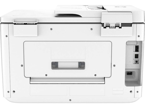 Impressora portátil a cor multifuncional HP OfficeJet Pro 7740 com wifi branca e preta 100V/240V