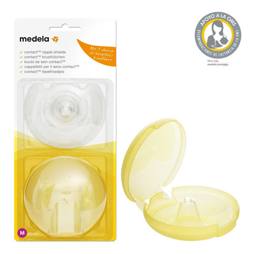 Imagen 1 de 4 de Pezonera Medela Talla M Estuche X 2und