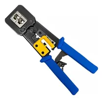 Comprar Alicate Crimpar Rj45 Rj11 Rj12 Cabo Rede Conector Vazado Nf