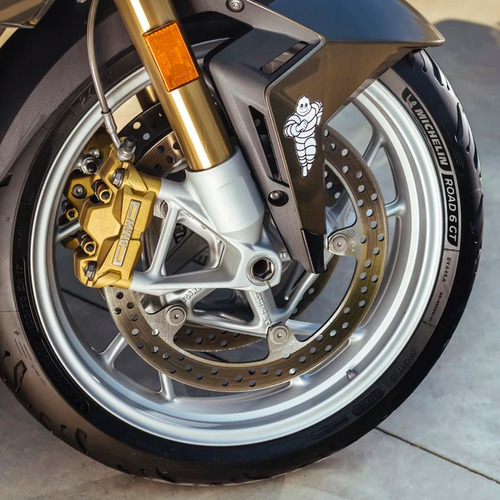 Imagen 9 de 10 de Caucho Para Moto Michelin 120/70zr17 (58w) Road 6 Gt F Tl