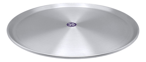 Charola Para Hornear Pizza De 30 Cm, Bandeja De Aluminio Color Gris