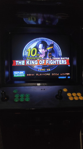 The King Of Fighters 10th Anniversary - Cartucho Neo Geo Mvs (Usado)
