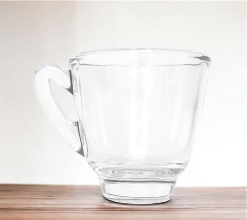 Set De Tazas De Vidrio Para Cafe Espresso Pequeñas