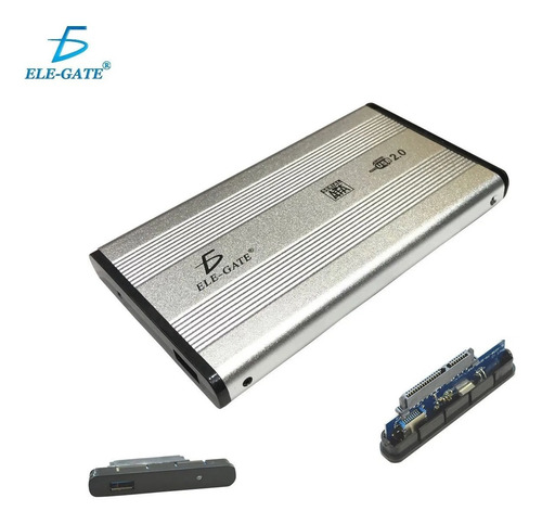 Imagen 2 de 3 de Gabinete Case Disco Duro Sata 2.5 External Laptop Ele-gate